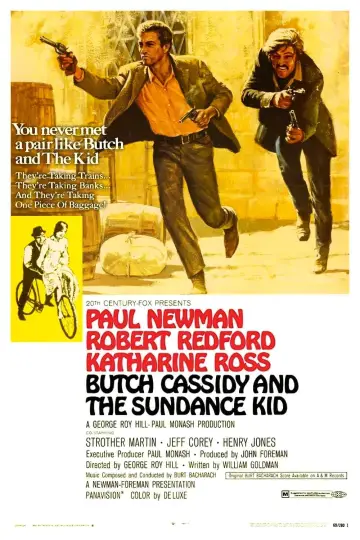 Plakat do filmu "Butch Cassidy i Sundance Kid" #402348