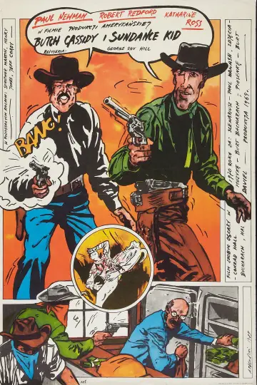 Plakat do filmu "Butch Cassidy i Sundance Kid" #706196