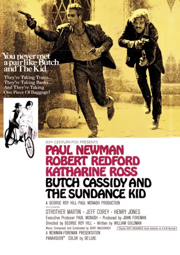 Plakat do filmu "Butch Cassidy i Sundance Kid" #706216