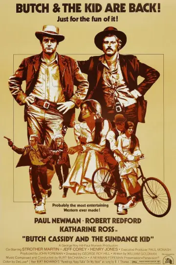 Plakat do filmu "Butch Cassidy i Sundance Kid" #706225