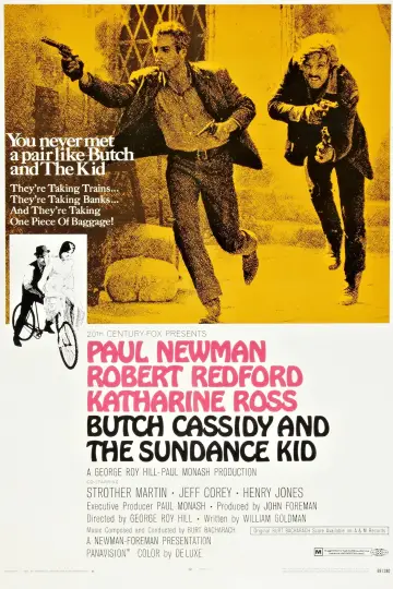 Plakat do filmu "Butch Cassidy i Sundance Kid" #94503