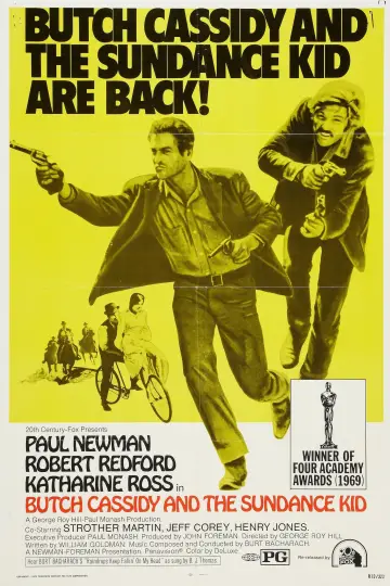 Plakat do filmu "Butch Cassidy i Sundance Kid" #94507
