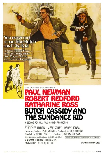 Plakat do filmu "Butch Cassidy i Sundance Kid" #94516