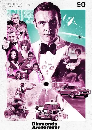 Plakat do filmu "Diamenty są wieczne" #322804
