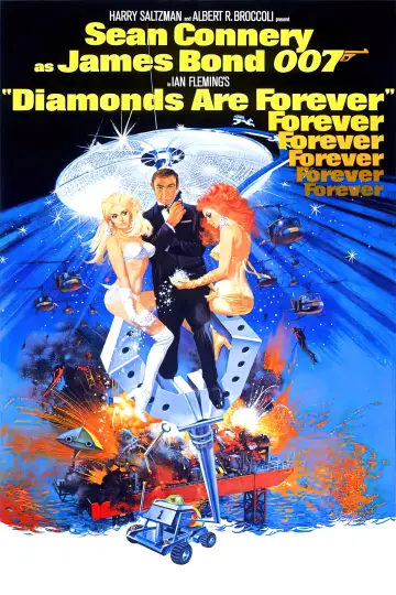 Plakat do filmu "Diamenty są wieczne" #74822