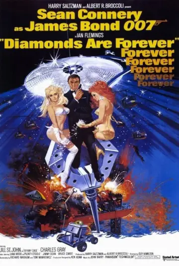 Plakat do filmu "Diamenty są wieczne" #74828