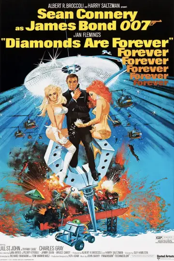 Plakat do filmu "Diamenty są wieczne" #74848