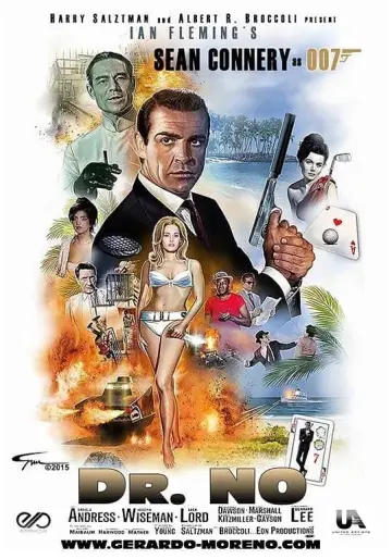 Plakat do filmu "Doktor No" #247089