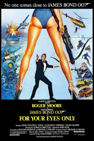 Plakat do filmu "Tylko dla twoich oczu" #591067