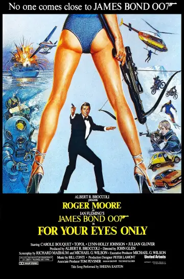 Plakat do filmu "Tylko dla twoich oczu" #64904