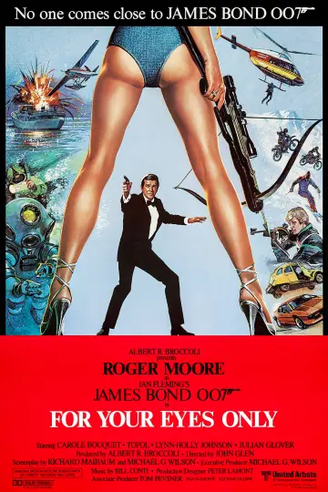 Plakat do filmu "Tylko dla twoich oczu" #64913