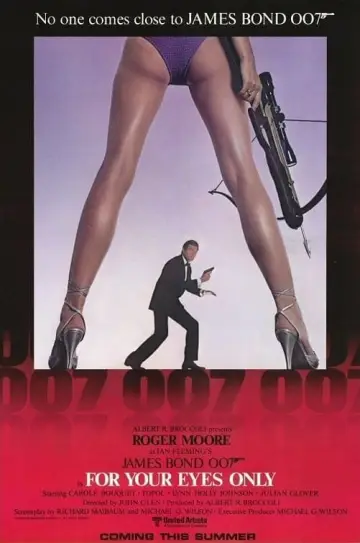 Plakat do filmu "Tylko dla twoich oczu" #64919