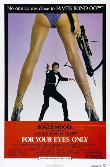 Plakat do filmu "Tylko dla twoich oczu" #64924