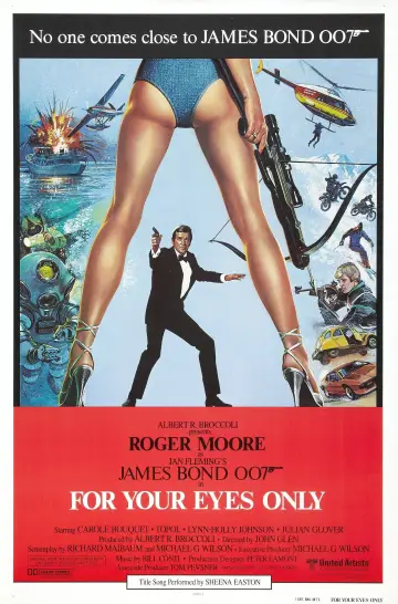 Plakat do filmu "Tylko dla twoich oczu" #64925