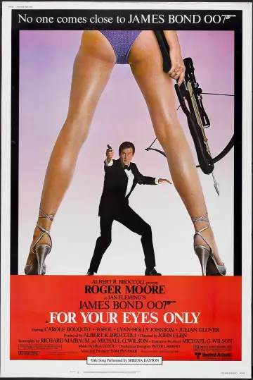 Plakat do filmu "Tylko dla twoich oczu" #64926