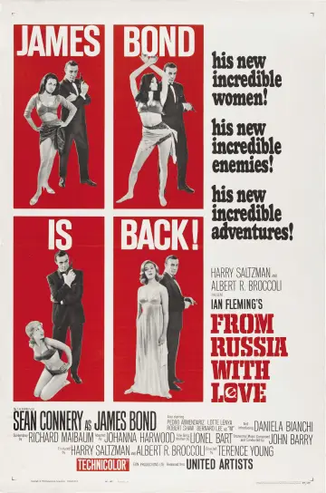 Plakat do filmu "Pozdrowienia z Rosji" #1894758