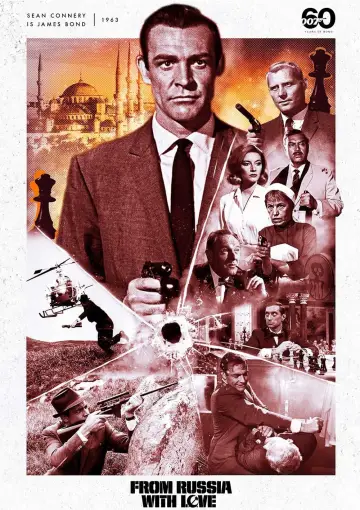 Plakat do filmu "Pozdrowienia z Rosji" #241767