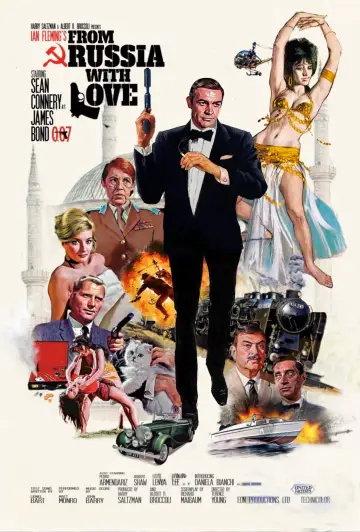 Plakat do filmu "Pozdrowienia z Rosji" #241771