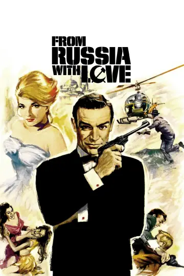 Plakat do filmu "Pozdrowienia z Rosji" #443793