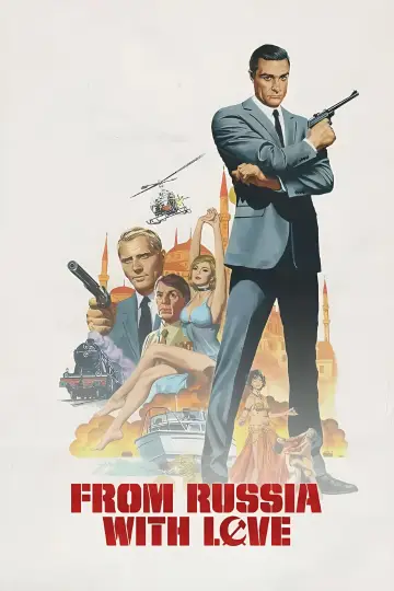Plakat do filmu "Pozdrowienia z Rosji" #57877