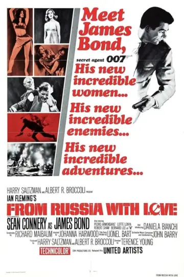 Plakat do filmu "Pozdrowienia z Rosji" #57878