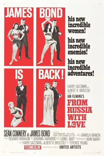 Plakat do filmu "Pozdrowienia z Rosji" #57879