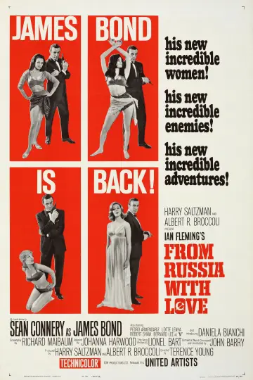 Plakat do filmu "Pozdrowienia z Rosji" #624438