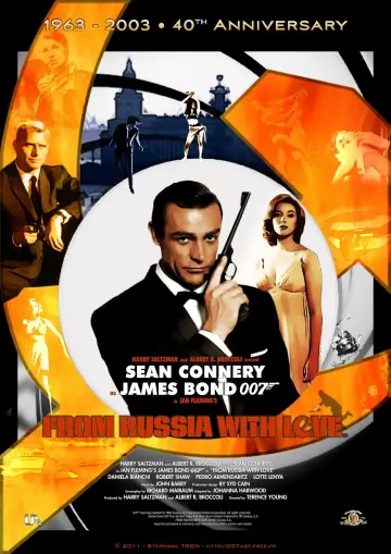 Plakat do filmu "Pozdrowienia z Rosji" #624461