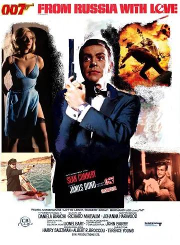 Plakat do filmu "Pozdrowienia z Rosji" #624462