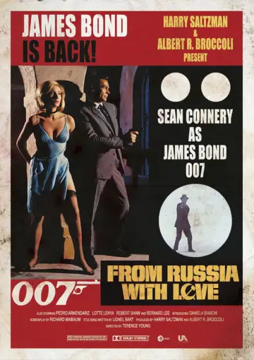 Plakat do filmu "Pozdrowienia z Rosji" #624468