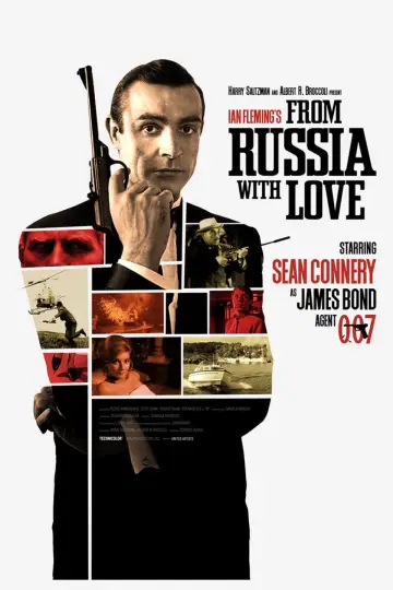 Plakat do filmu "Pozdrowienia z Rosji" #624475