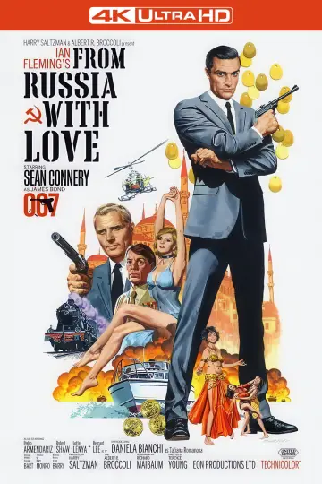 Plakat do filmu "Pozdrowienia z Rosji" #624492