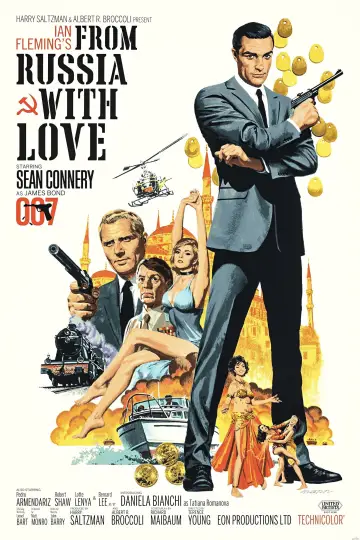 Plakat do filmu "Pozdrowienia z Rosji" #624519