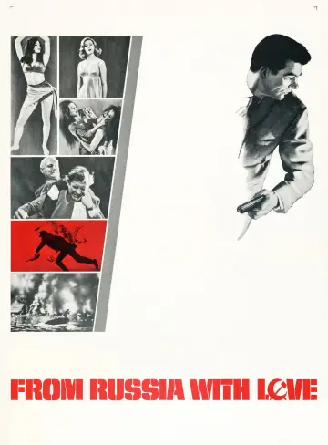 Plakat do filmu "Pozdrowienia z Rosji" #624521