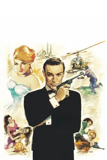 Plakat do filmu "Pozdrowienia z Rosji" #842699