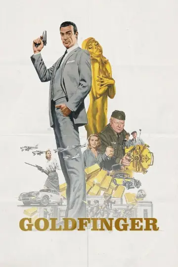 Plakat do filmu "Goldfinger" #222790