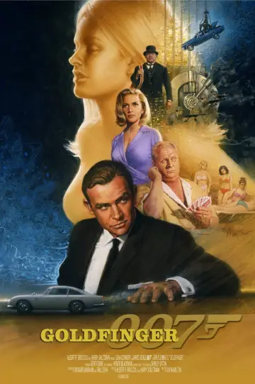 Plakat do filmu "Goldfinger" #222812