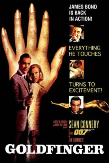 Plakat do filmu "Goldfinger" #222816