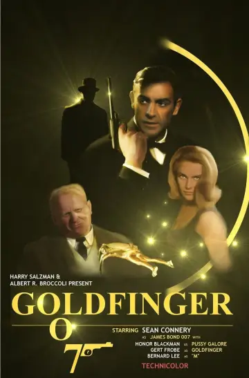 Plakat do filmu "Goldfinger" #222824