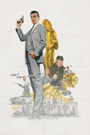 Plakat do filmu "Goldfinger" #222857