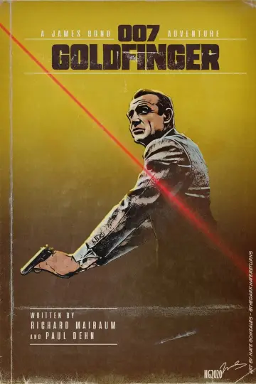 Plakat do filmu "Goldfinger" #222859
