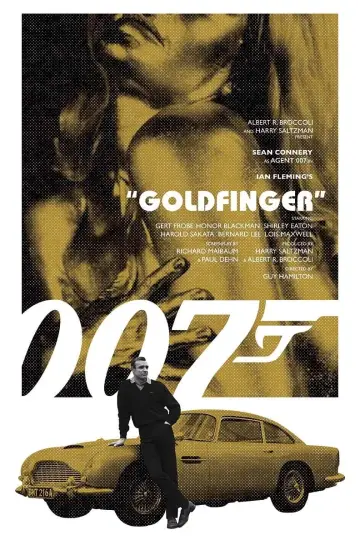 Plakat do filmu "Goldfinger" #222862