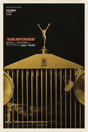 Plakat do filmu "Goldfinger" #222866