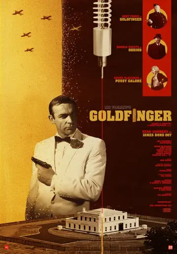 Plakat do filmu "Goldfinger" #222869