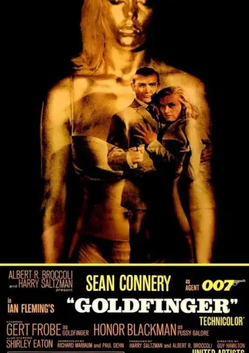Plakat do filmu "Goldfinger" #222871