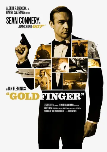 Plakat do filmu "Goldfinger" #222873