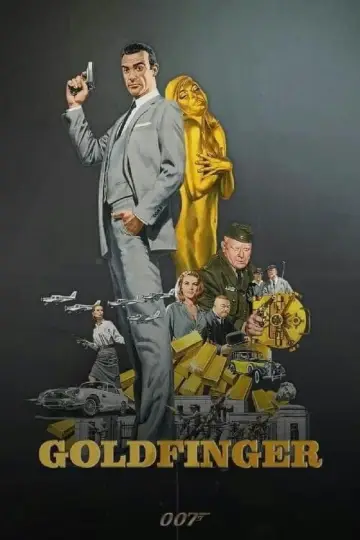 Plakat do filmu "Goldfinger" #621095