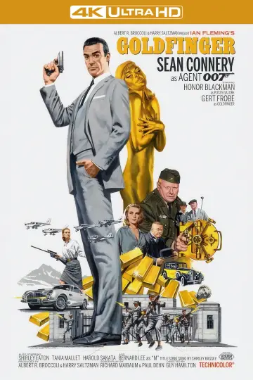 Plakat do filmu "Goldfinger" #621103