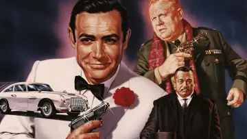 Zasłona do filmu "Goldfinger" #770823