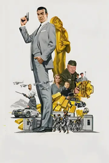 Plakat do filmu "Goldfinger" #843662